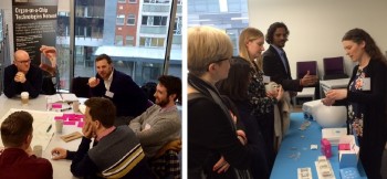 The workshops and industrial stands brought together groups from across the network
